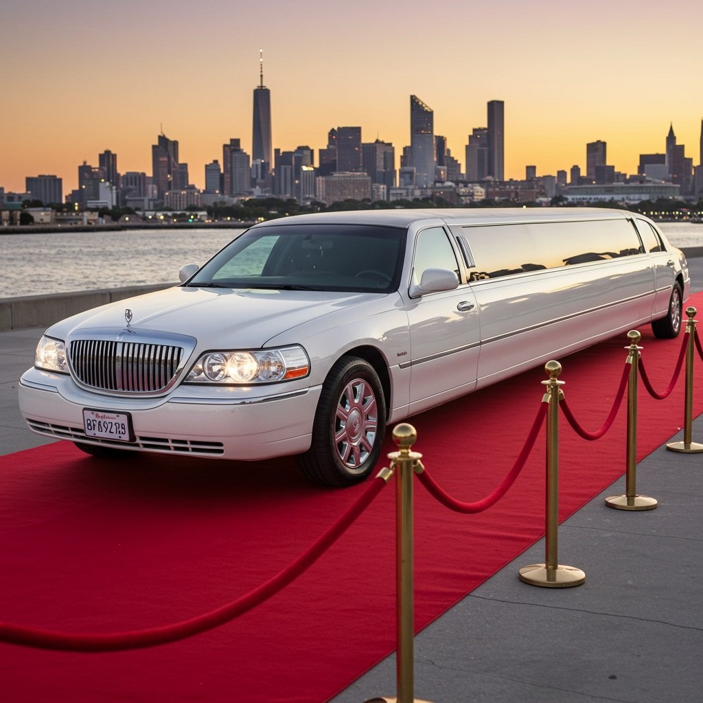 Lincoln Stretch Limo for special events