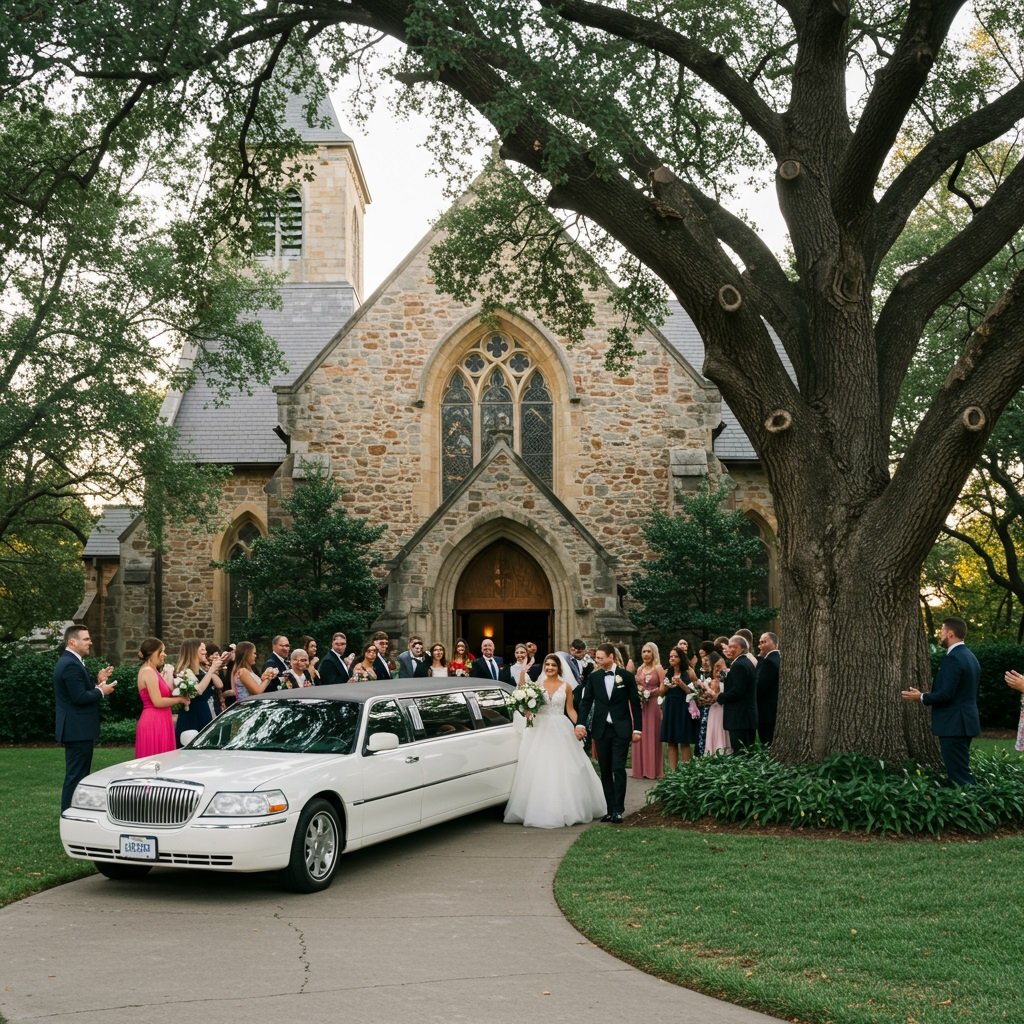 Lincoln Stretch Limousine for weddings