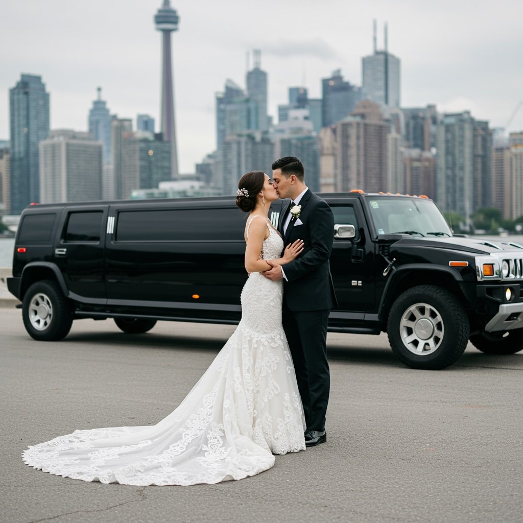 wedding limo service by luxotic limo